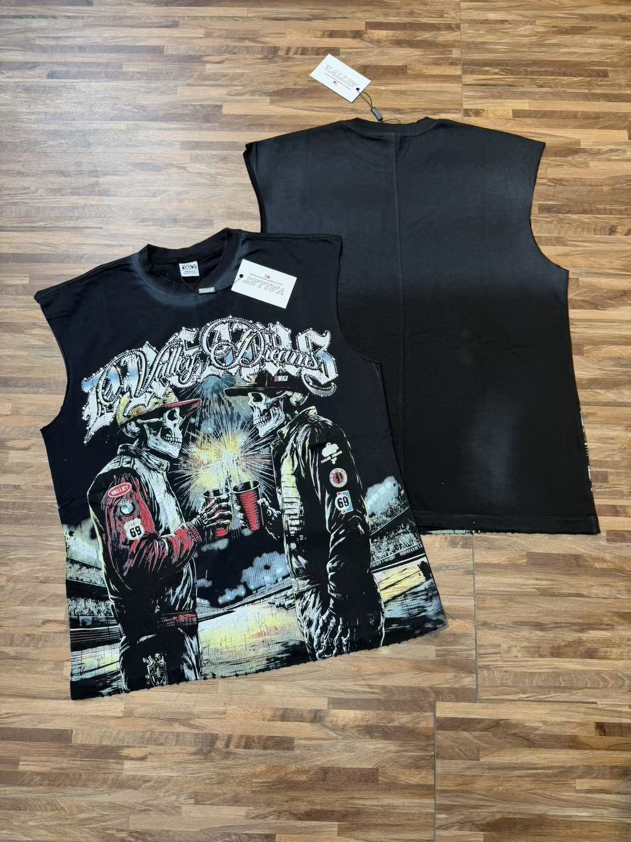 Vale Forever Black Wild Dreams Muscle Tee