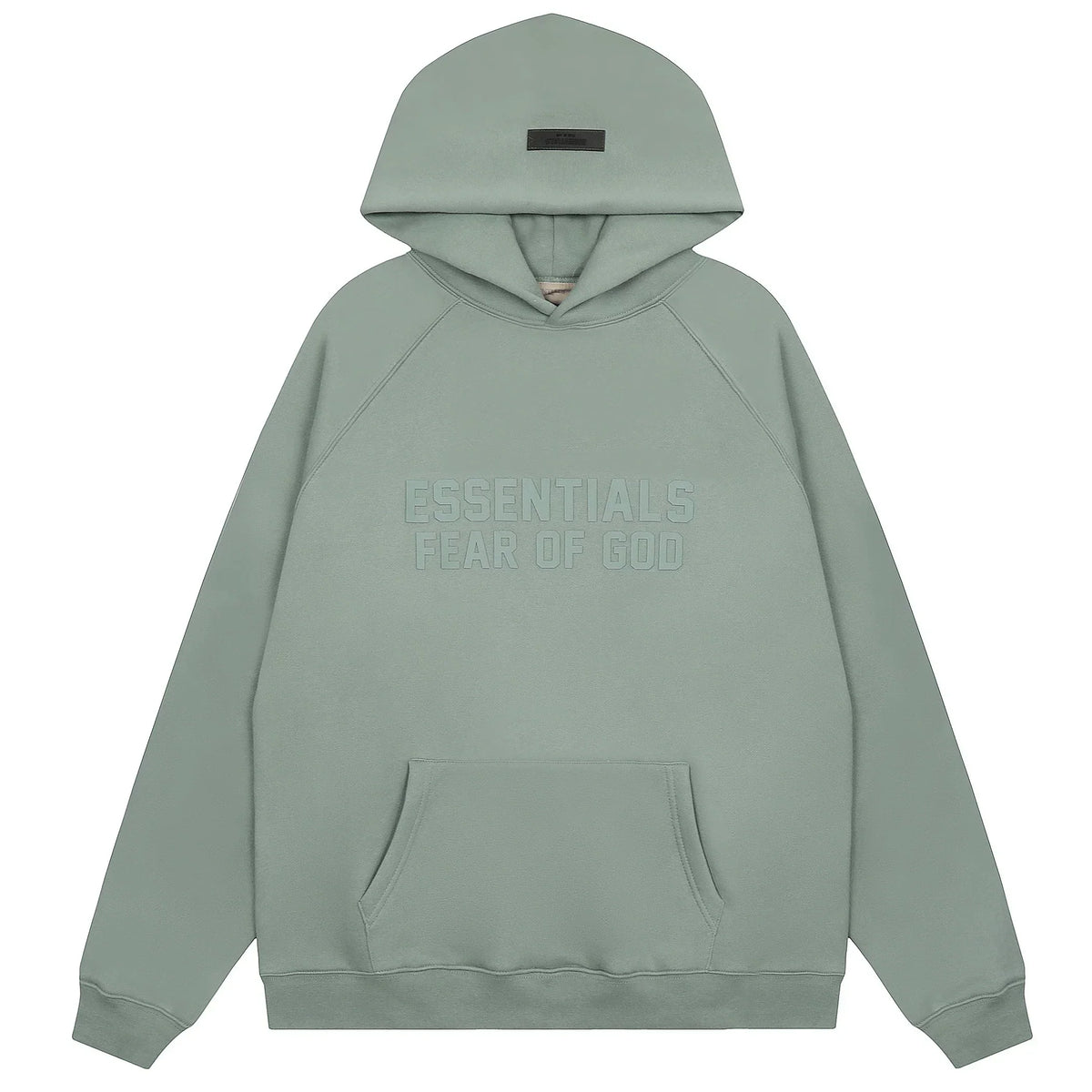 FOG double line heavyweight high street trendy brand hooded sweatshirt with plush loose sweatshirt jacket suitable for men and women, youthful and popular style (37)