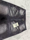 Vale Forever Rhinestone Washed Distressed Jeans