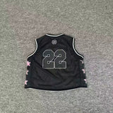 Broken Planet 22 Star Mesh Basketball Jersey