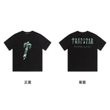 Trapstar short-sleeved T-shirt summer 2025 new letter print men and women casual loose round neck European and American trendy ins (8)