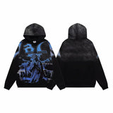 Vale Forever Return of Vale Statue of Liberty Graphic Vintage Wash Hoodie