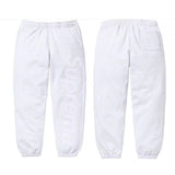 Supreme Tonal Logo Sweatpants – Light Grey