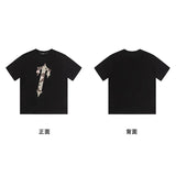 Trapstar short-sleeved T-shirt summer 2025 new letter print men and women casual loose round neck European and American trendy ins (9)