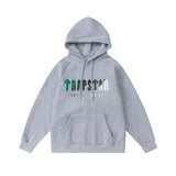 Trapstar niche trendy brand sweatshirt trousers sports leisure suit men and women couple autumn and winter plus velvet letter embroidery (24)