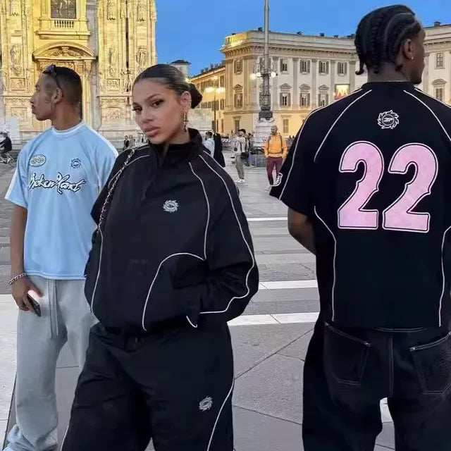 Broken Planet 3M Reflective Tracksuit Set - Black