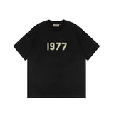 FOG double-line ESSENTIALS short-sleeved T-shirt men European and American couples trendy brand round neck loose cleanfit half-sleeved women (17)