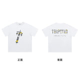 Trapstar short-sleeved T-shirt summer 2025 new letter print men and women casual loose round neck European and American trendy ins (17)