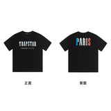 Trapstar short-sleeved T-shirt summer 2025 new letter print men and women casual loose round neck European and American trendy ins (3)