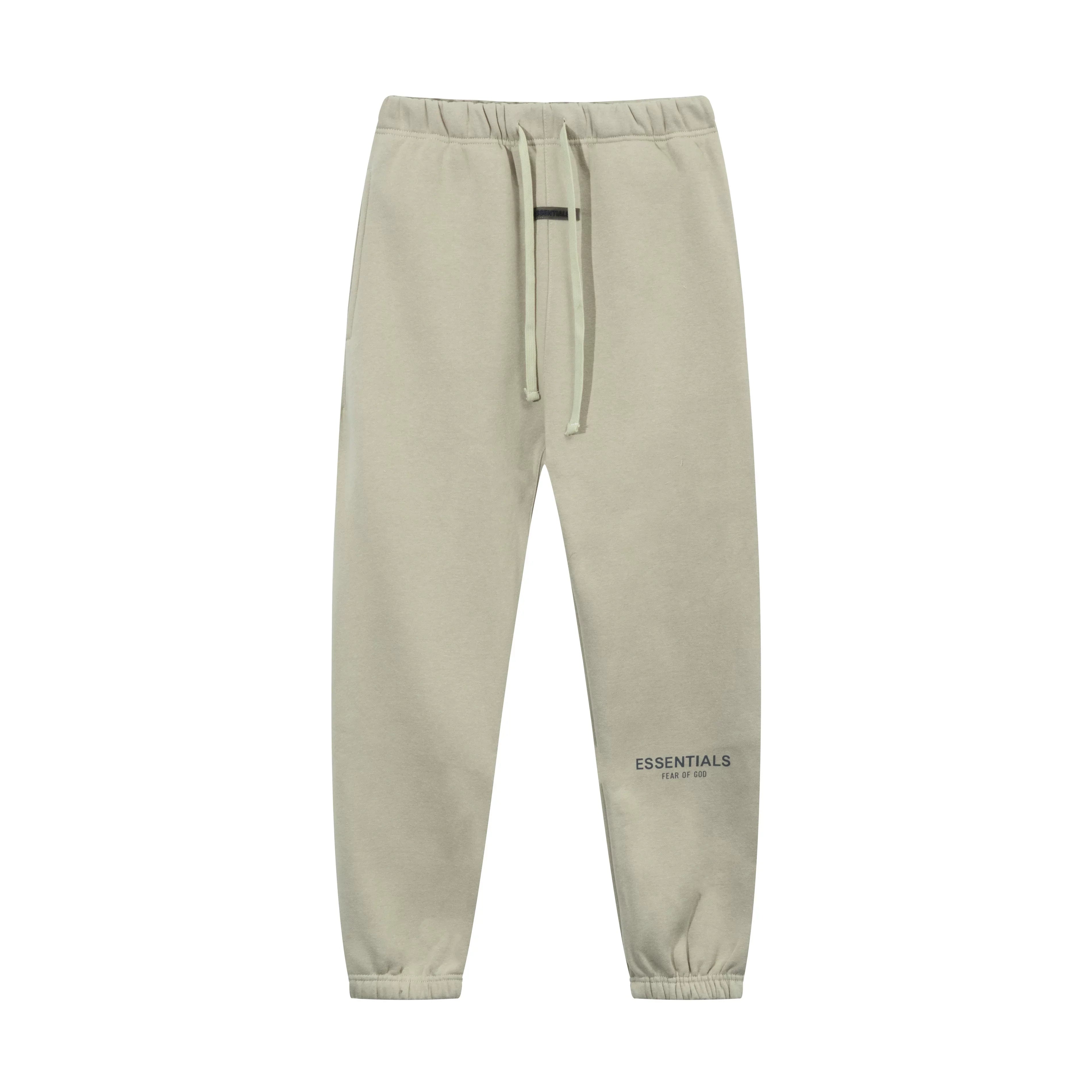 Fog autumn/winter hoodie, sweatpants, long pants with fleece hoodie, versatile letter essentials, loose and trendy ins top (33)