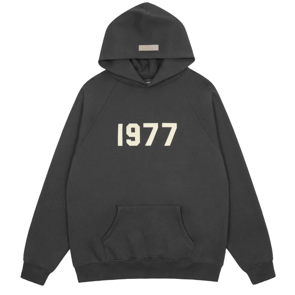 FOG double line heavyweight high street trendy brand hooded sweatshirt with plush loose sweatshirt jacket suitable for men and women, youthful and popular style (6)