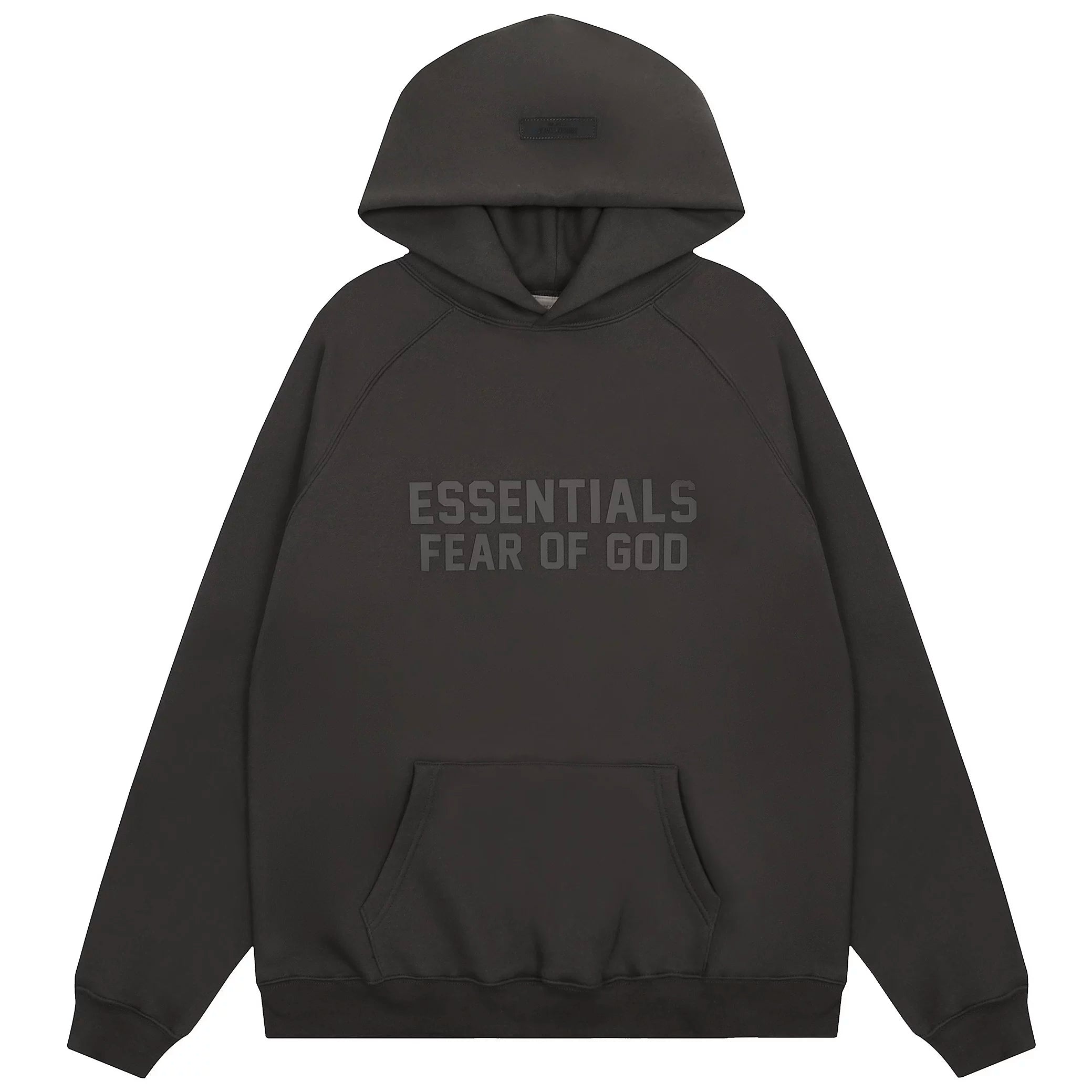 FOG double line heavyweight high street trendy brand hooded sweatshirt with plush loose sweatshirt jacket suitable for men and women, youthful and popular style (35)