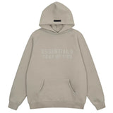 FOG double line heavyweight high street trendy brand hooded sweatshirt with plush loose sweatshirt jacket suitable for men and women, youthful and popular style (40)