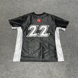 Broken Planet #22 V-Neck Color Block Jersey - 2 Colors Available