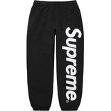 Supreme Spellout Logo Sweatpants – Black