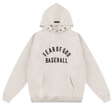 FOG double line heavyweight high street trendy brand hooded sweatshirt with plush loose sweatshirt jacket suitable for men and women, youthful and popular style (29)