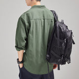 #TC-Z732# Japanese retro casual long-sleeved shirt