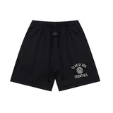 FEAR OF GOD FOG Double Line ESSENTIALS European and American Badge Printed High Street Loose Sports Shorts Trend (1)