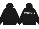 FOG double line heavyweight high street trendy brand hooded sweatshirt with plush loose sweatshirt jacket suitable for men and women, youthful and popular style (20)
