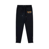 Trapstar autumn and winter casual sports suit hooded sweatshirt pants pullover simple letter drawstring top pants (9)