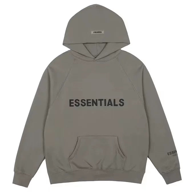 FOG double line heavyweight high street trendy brand hooded sweatshirt with plush loose sweatshirt jacket suitable for men and women, youthful and popular style (16)