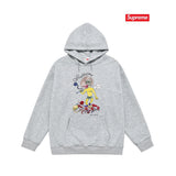 Supreme × Daniel Johnston Hoodie – Grey