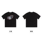 Trapstar short-sleeved T-shirt summer 2025 new letter print men and women casual loose round neck European and American trendy ins (3)