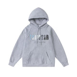 Trapstar autumn and winter casual sports suit hooded sweatshirt pants pullover simple letter drawstring top pants (11)