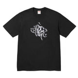 Supreme Tag Logo Tee – Black