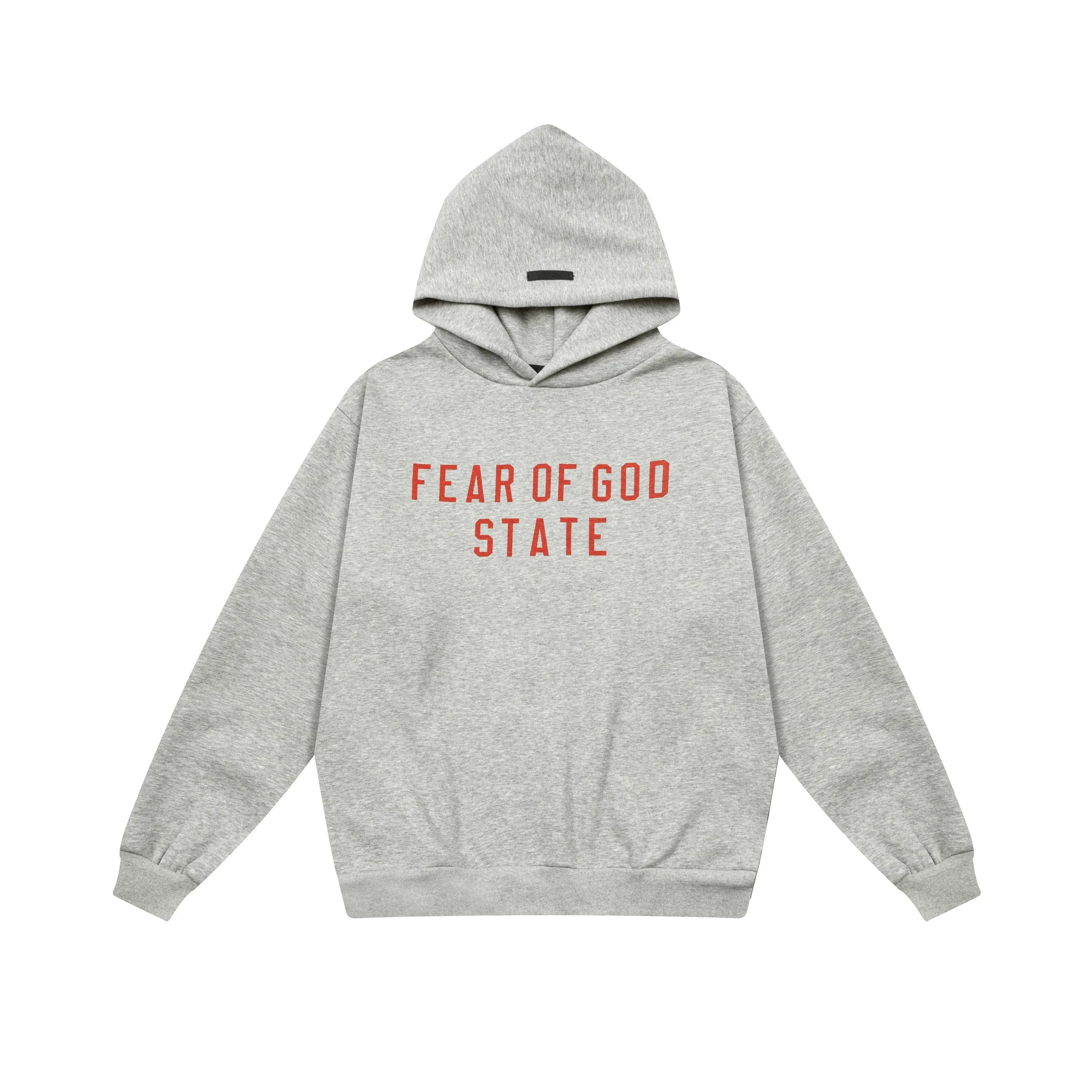 Fog autumn/winter hoodie, sweatpants, long pants with fleece hoodie, versatile letter essentials, loose and trendy ins top (22)