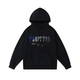Trapstar niche trendy brand sweatshirt trousers sports leisure suit men and women couple autumn and winter plus velvet letter embroidery (14)