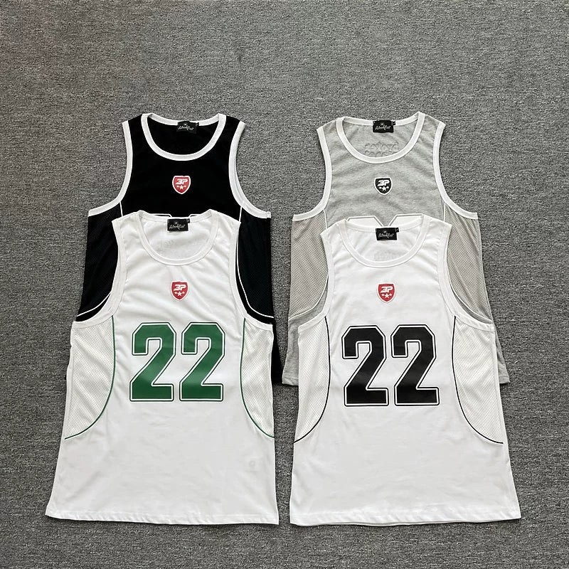 Broken Planet #22 Shield Logo Basketball Tank - 4 Colors