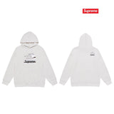 Supreme × The North Face Metallic Logo Hoodie – White