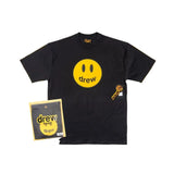 Drew House Smiley Face Short Sleeve T‑Shirt, Black