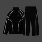 Broken Planet 3M Reflective Tracksuit Set - Black