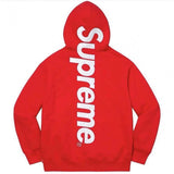 Supreme 22FW Satin Appliqué Hooded Sweatshirt