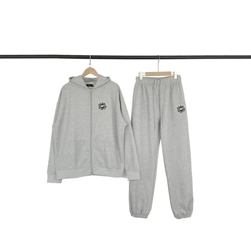 Broken Planet Circle Logo Zip Hoodie Jogger Set - 4 Colors Available
