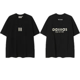 ESSENTIALS Short sleeved T-shirt European and American High Street FOG Double Line Men's and Women's American Trendy Brand Pure Cotton Round Neck Loose Set (13)