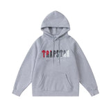 Trapstar autumn and winter casual sports suit hooded sweatshirt pants pullover simple letter drawstring top pants (12)