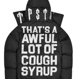 Trapstar Cough Syrup Black Puffer Jacket