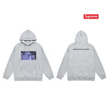 Supreme “America Eats Its Young” Hoodie – Grey