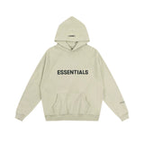 Fog autumn/winter hoodie, sweatpants, long pants with fleece hoodie, versatile letter essentials, loose and trendy ins top (33)