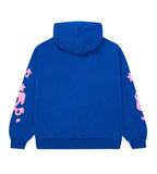 Sp5der Beluga Hoodie Blue/Pink