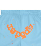 Sp5der Light Blue OG Web Double Layer Short