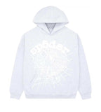 Sp5der OG Web Hoodie Heather Grey