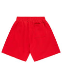 Sp5der OG Web Studded Sweatshorts Red