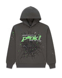 Sp5der P*nk V1 Hoodie Slate Grey
