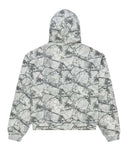 Sp5der Realtree OG Web V2 Zip Up Hoodie White Camo