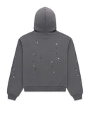 Sp5der Splat Punk Hoodie Slate Grey