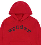 Sp5der VVS Webstone Hoodie Red